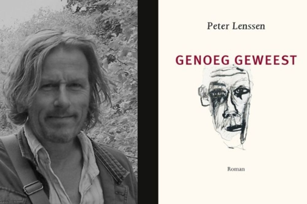 SCHUNCK schrijversbezoek Peter Lenssen - Portret en Cover genoeg geweest