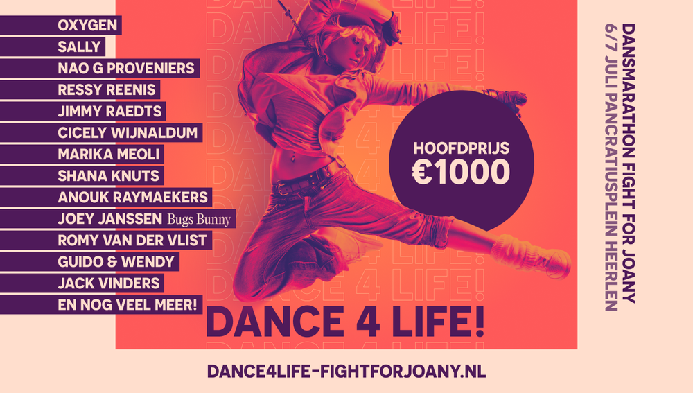 Dance4life Screen 01@2x