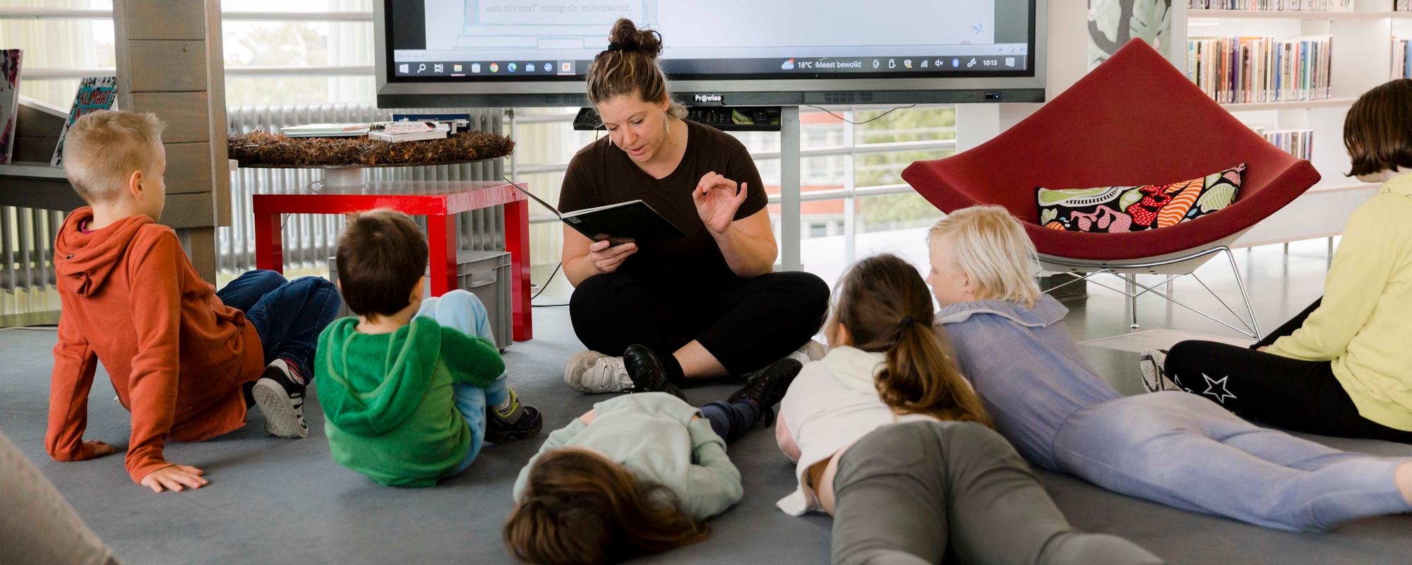 Kinderen Voorlezen SCHUNCK Bibliotheek Kinderboekenweek 2