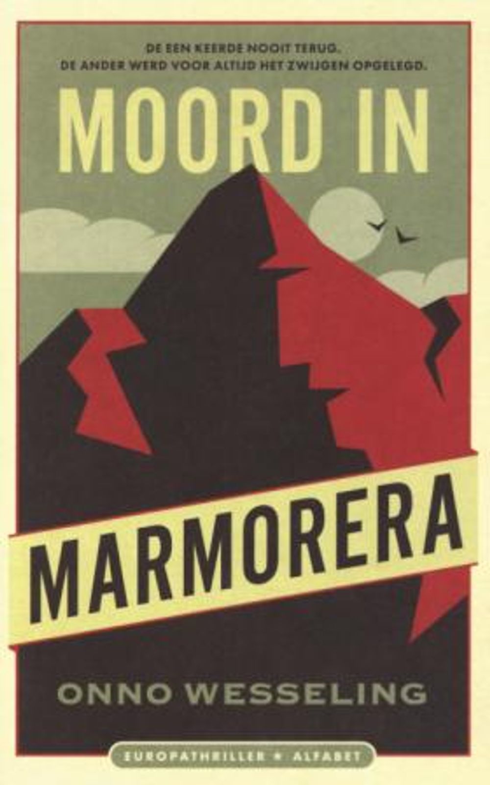 Boekcover 'Moord in Marmorera' van Onno Wesseling