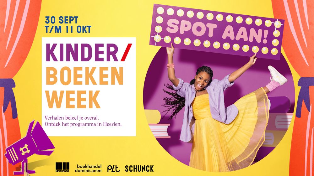 SCHUNCK Kinderboekenweek 2026 narrowcasting liggend. 