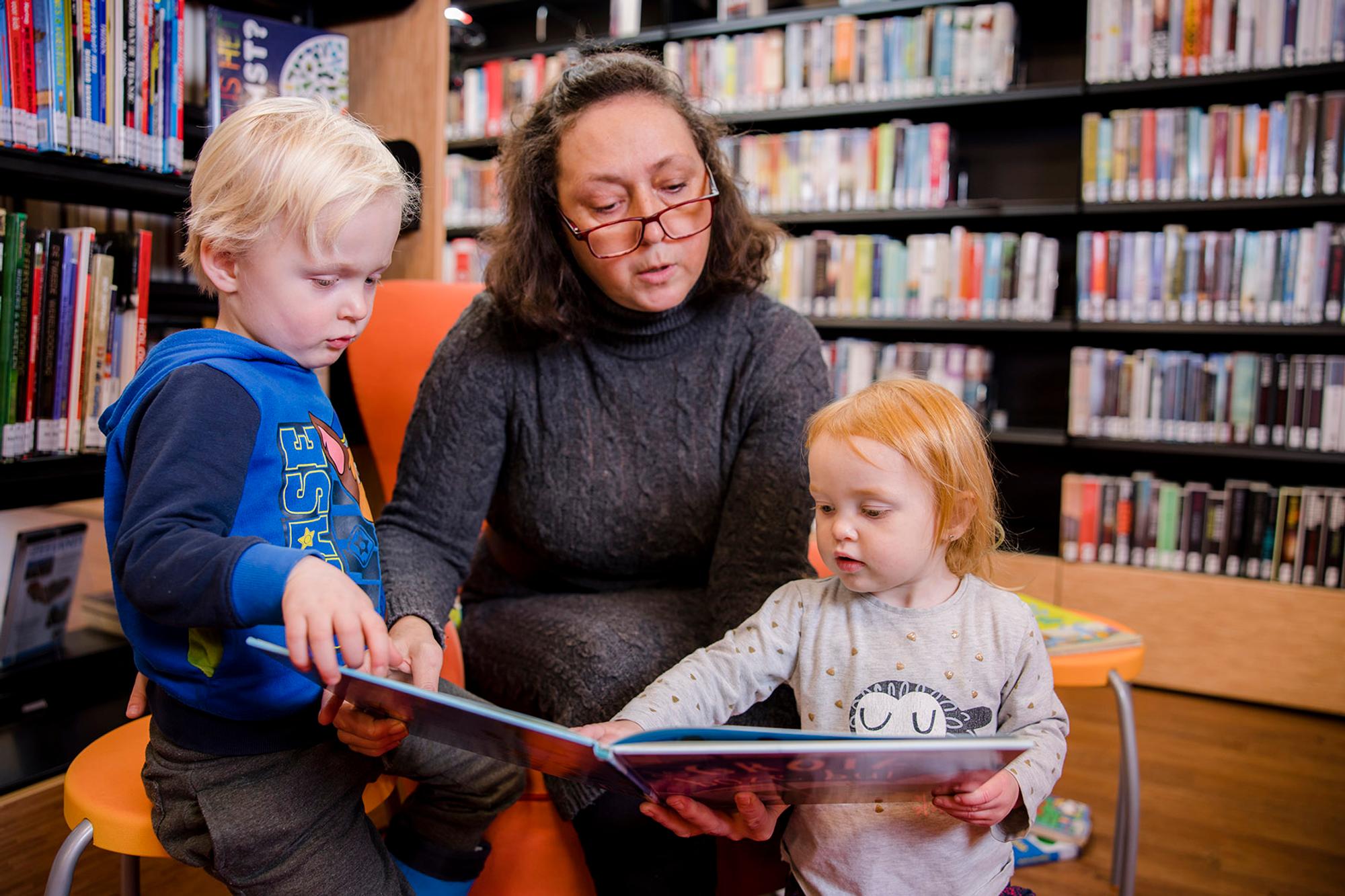 SCHUNCK Voorlezen Bibliotheek Heerlerbaan Kind