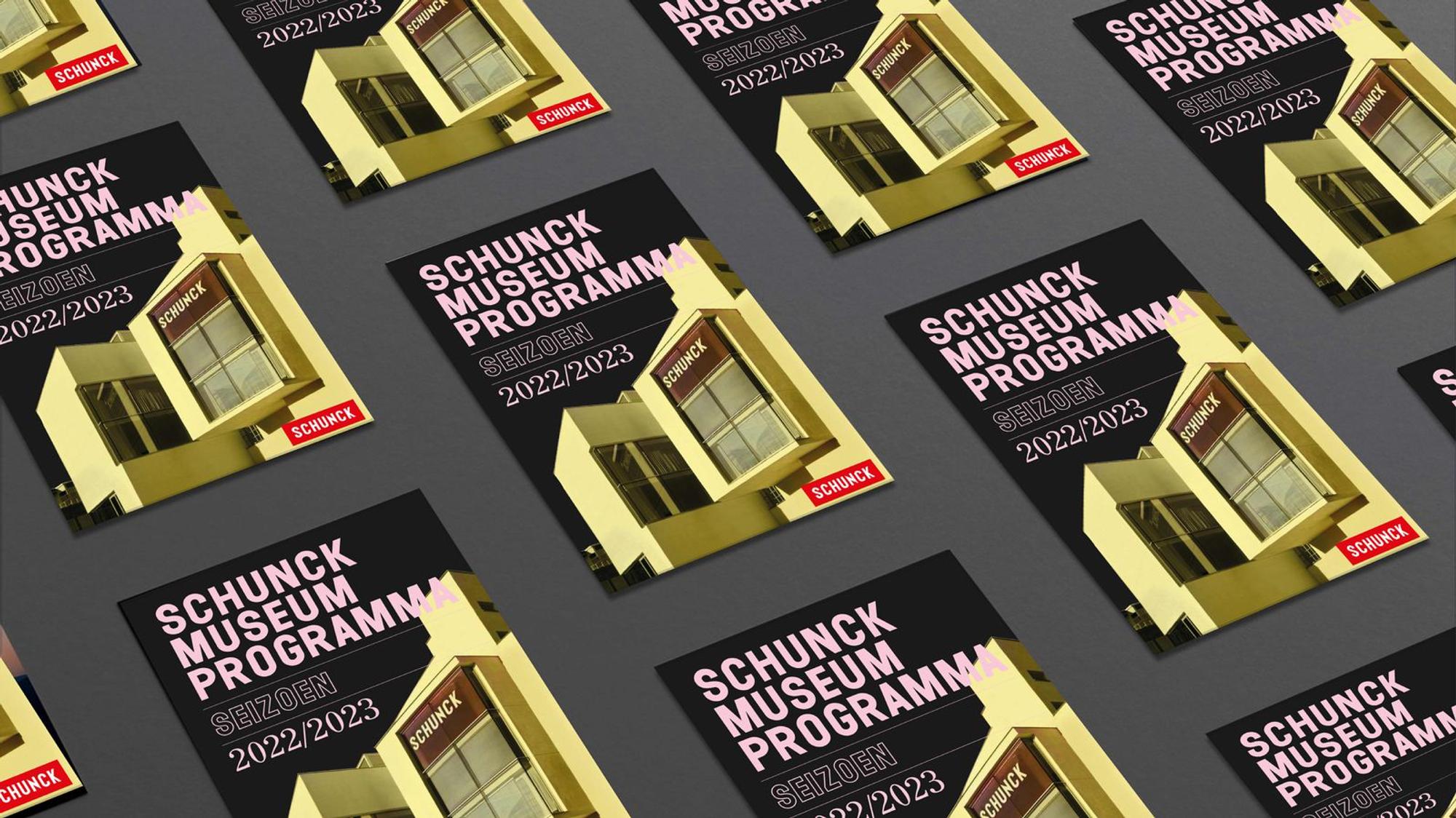 Programmafolder SCHUNCK Museum 2022/2023. 