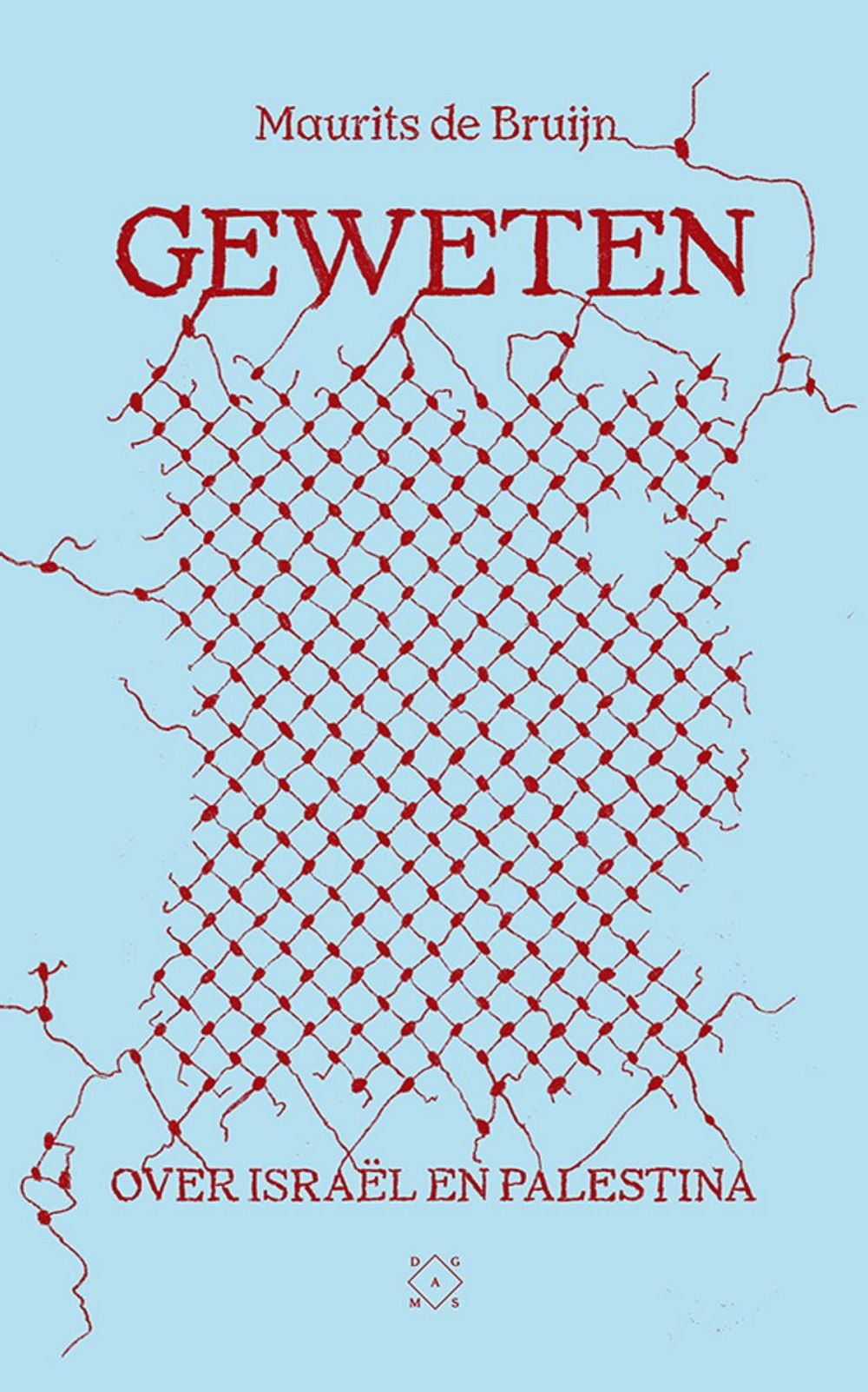 Boekenkaft Geweten van schrijver Maurits de Bruijn.