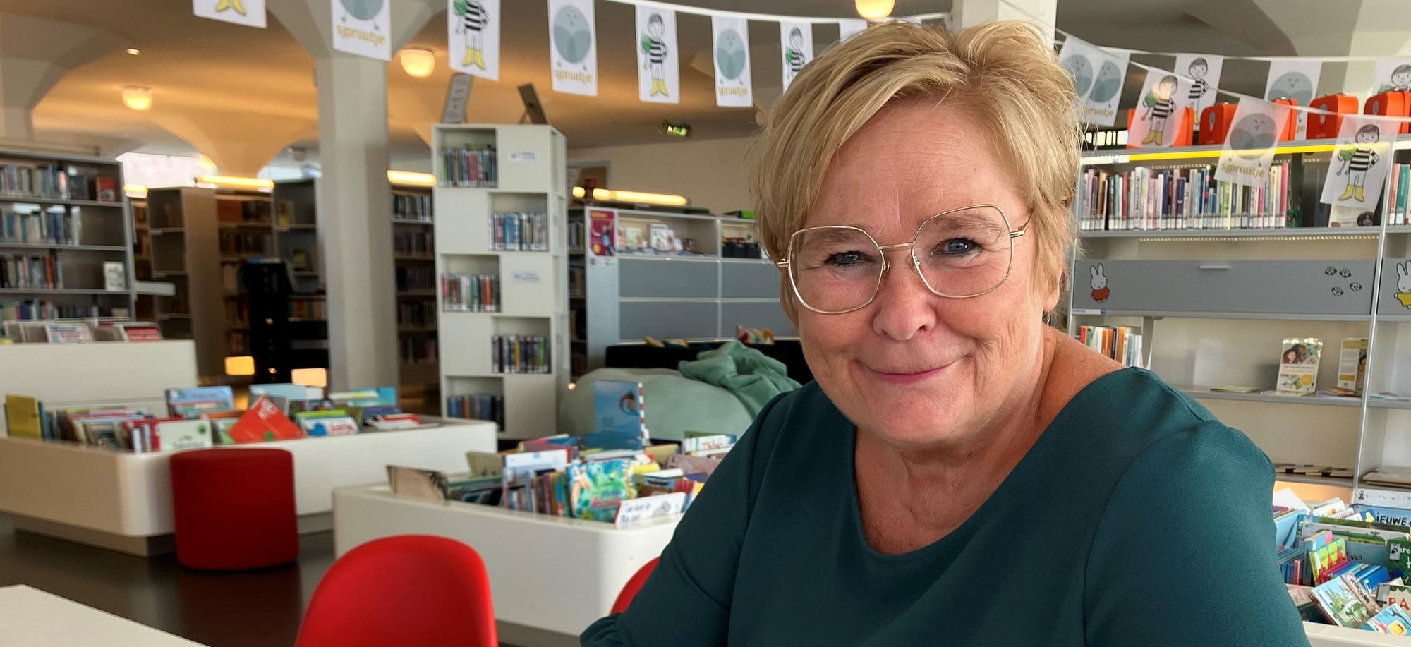 Portret Heidi Hollands. 