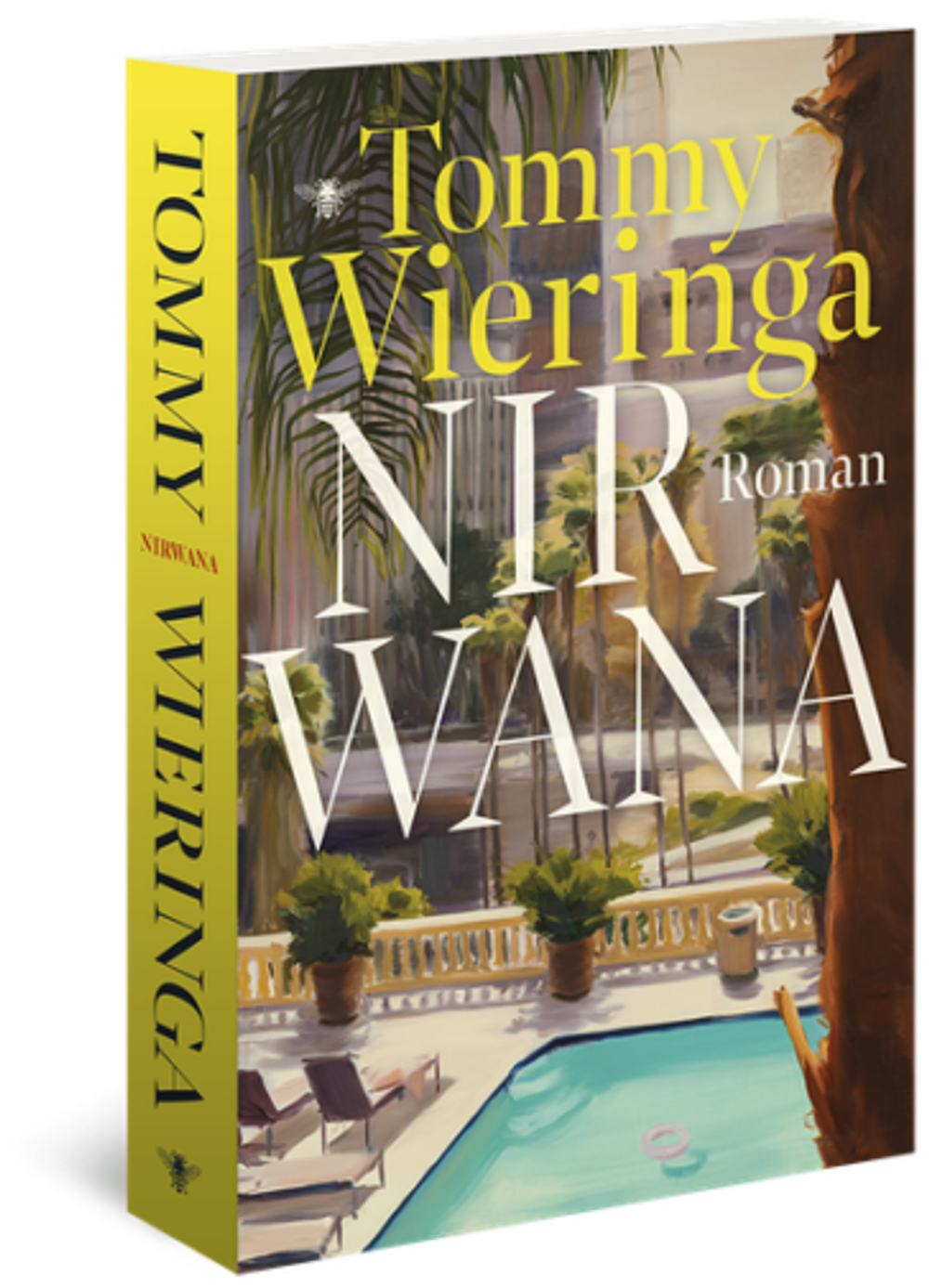 SCHUNCK Schrijversbezoek Tommy Wieringa 2023 Boekcover Nirwana