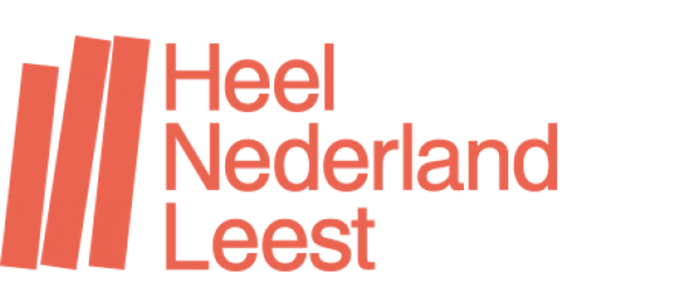 Logo Heel Nederland Leest. 