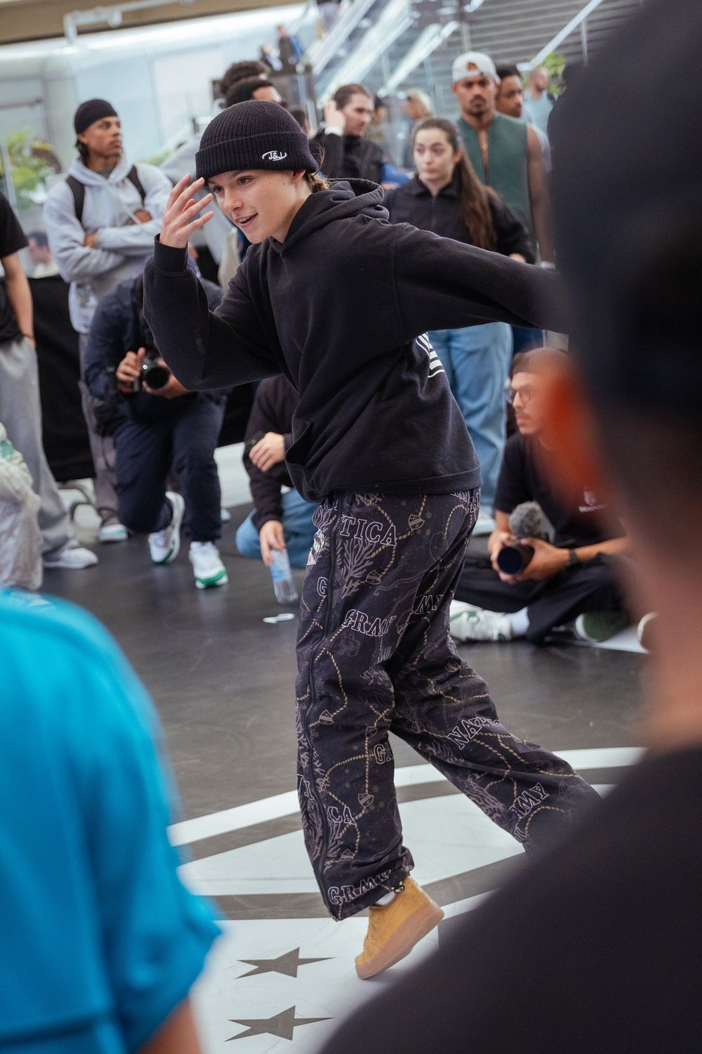 Gwen Schoonewille Tijdens Battle Bij Undisputed Paris (1)