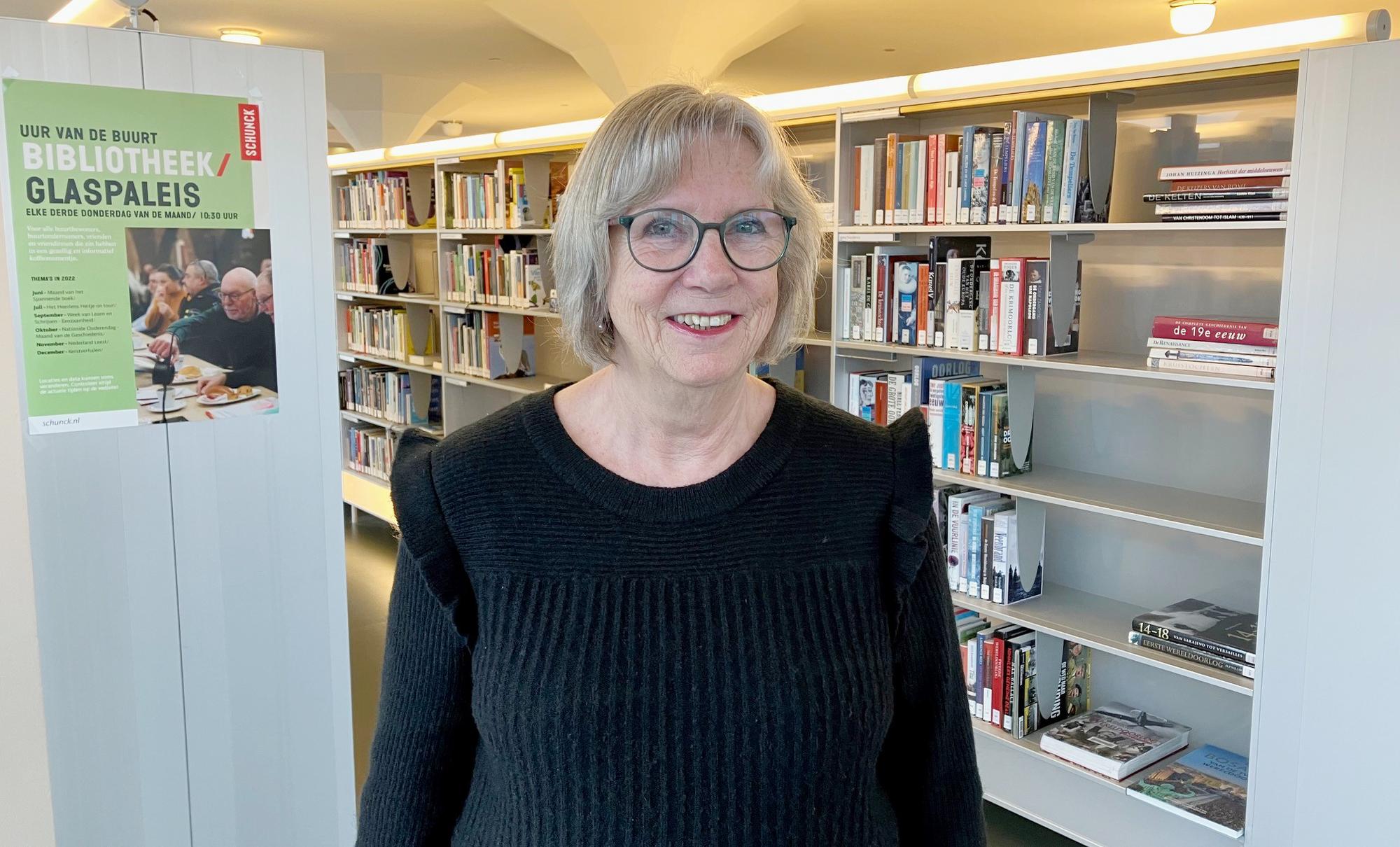 SCHUNCK vrijwilliger Mieke Gorissen Stollman Bibliotheek Taalhuis