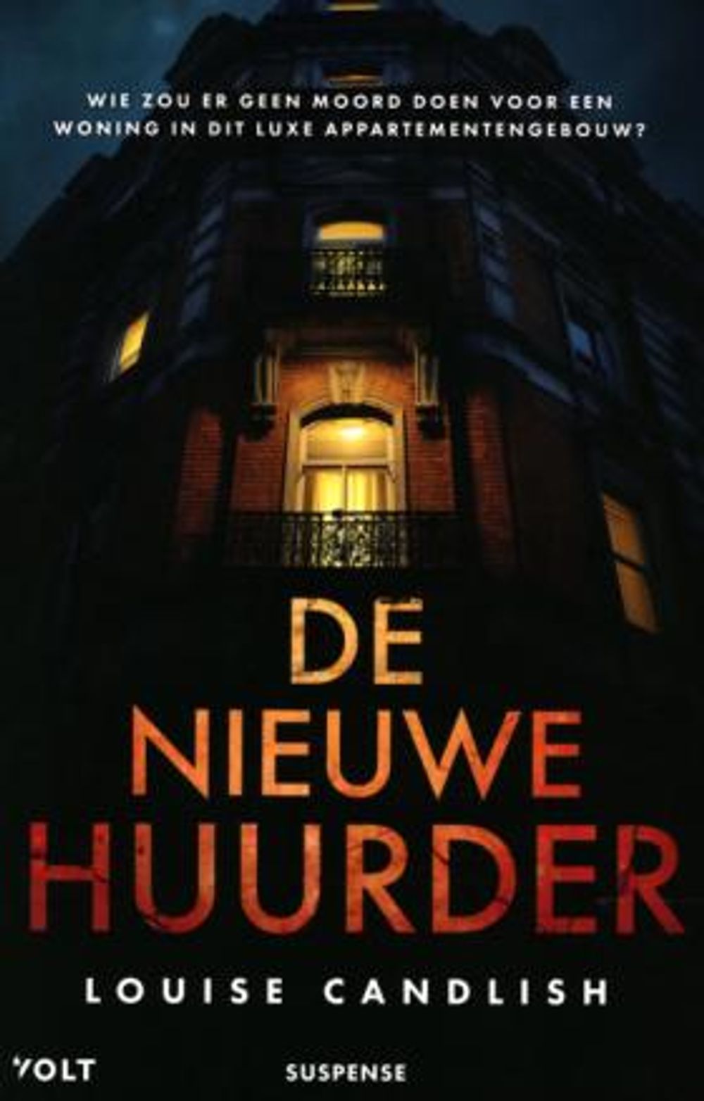 Boekcover 'De nieuwe huurder' van Louise Candlish