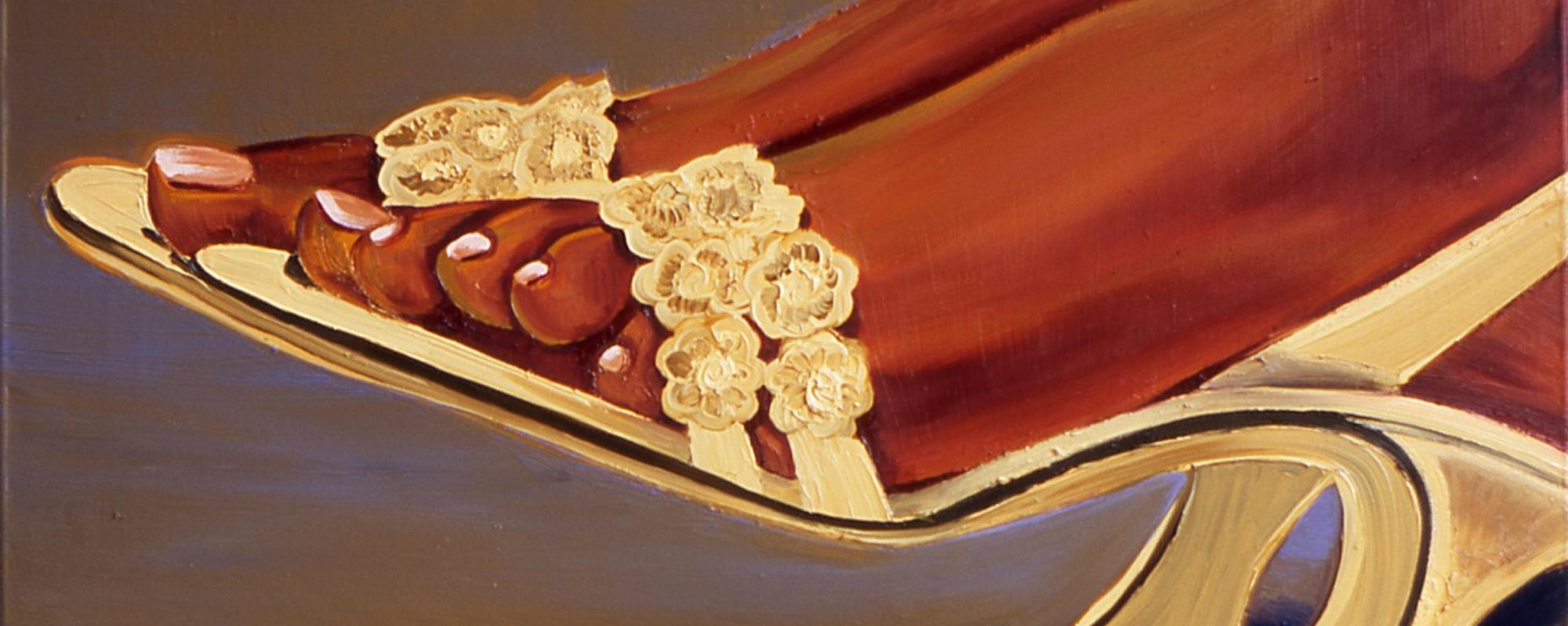 Ina Van Zyl, Cinderella, 1999, Olieverf Op Doek, 50 X 70, Collectie De Nederlandsche Bank