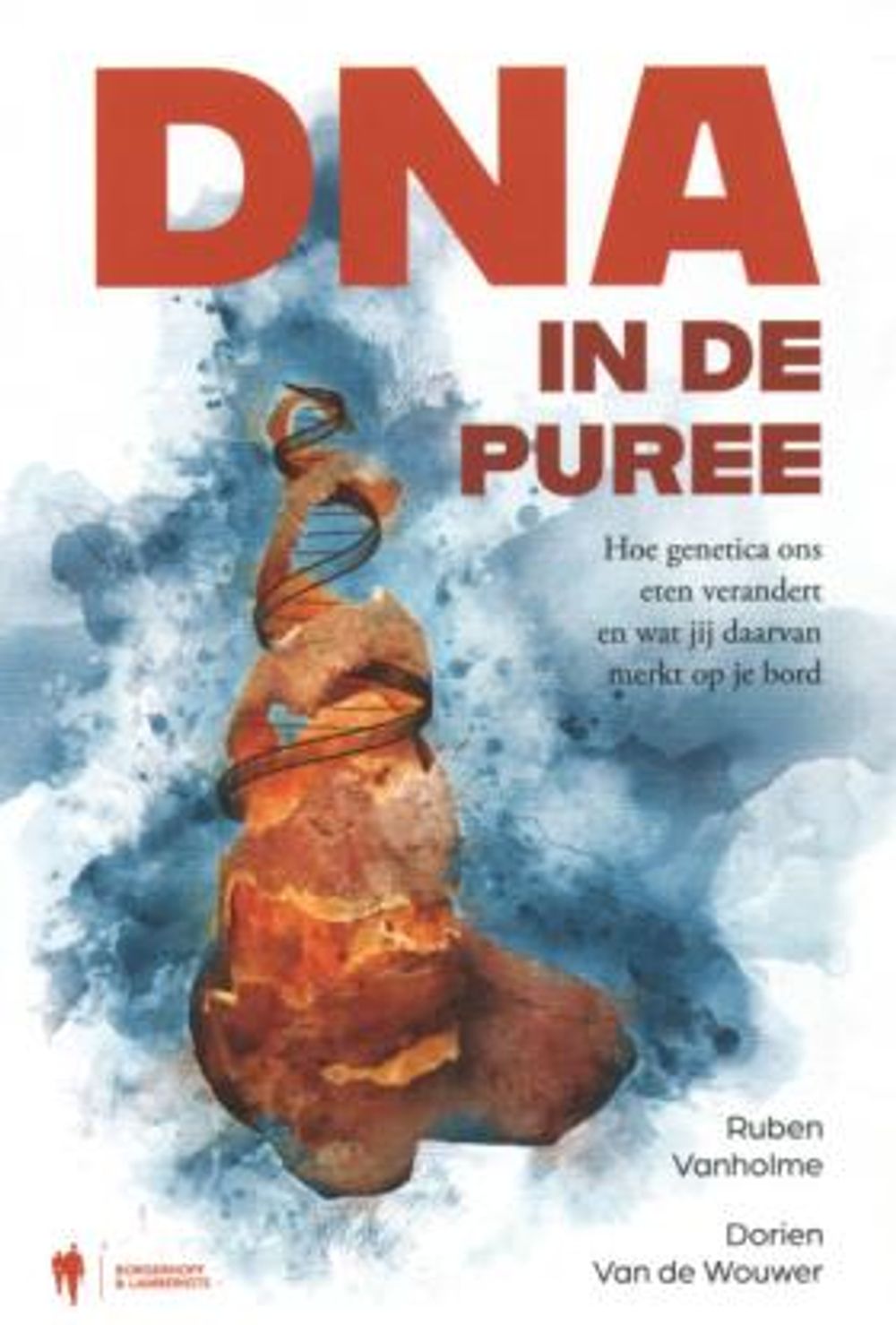 Boekcover 'DNA in de puree' van Ruben Vanholme