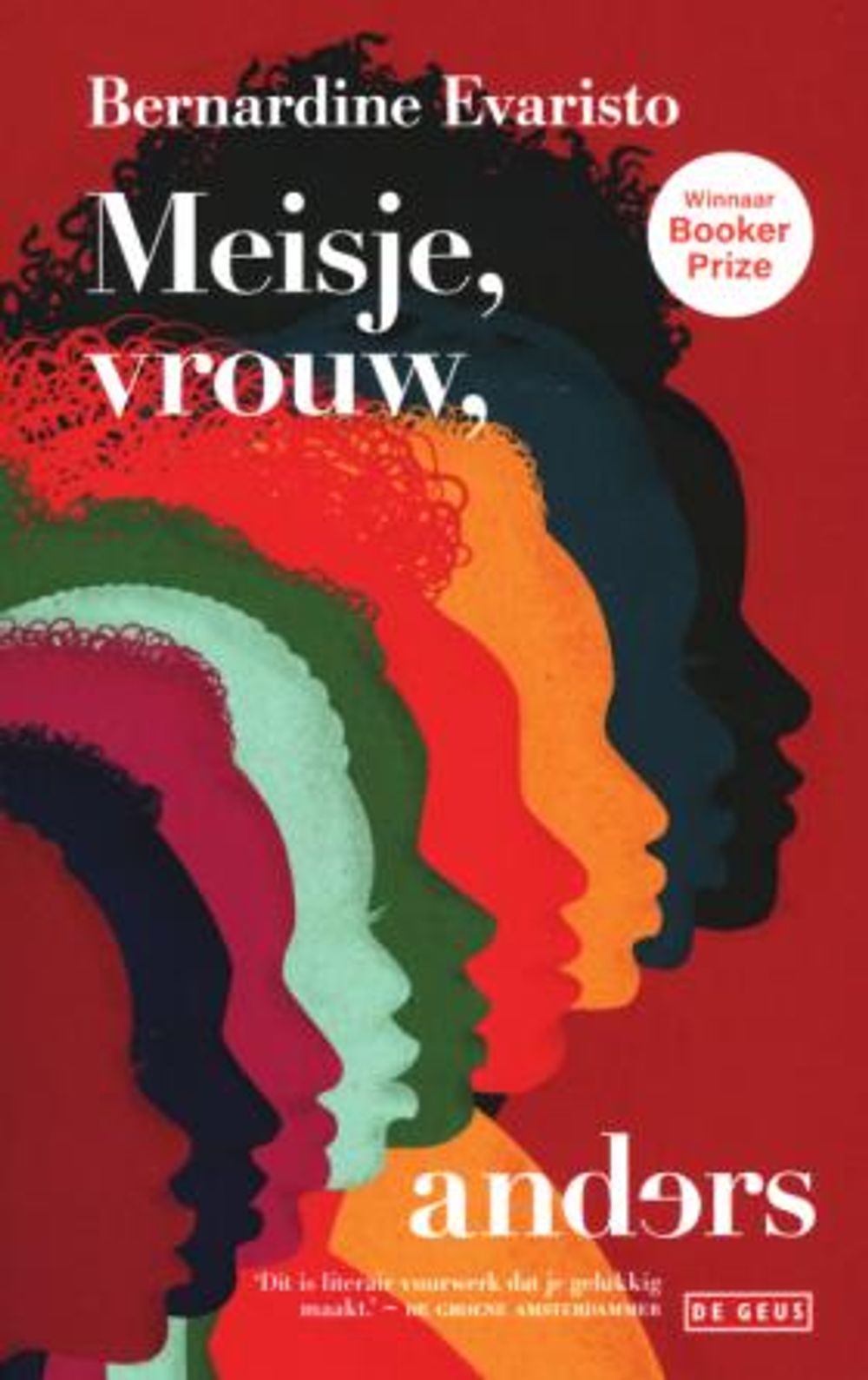 Boekcover 'Meisje, vrouw, anders' van Bernadine Evaristo
