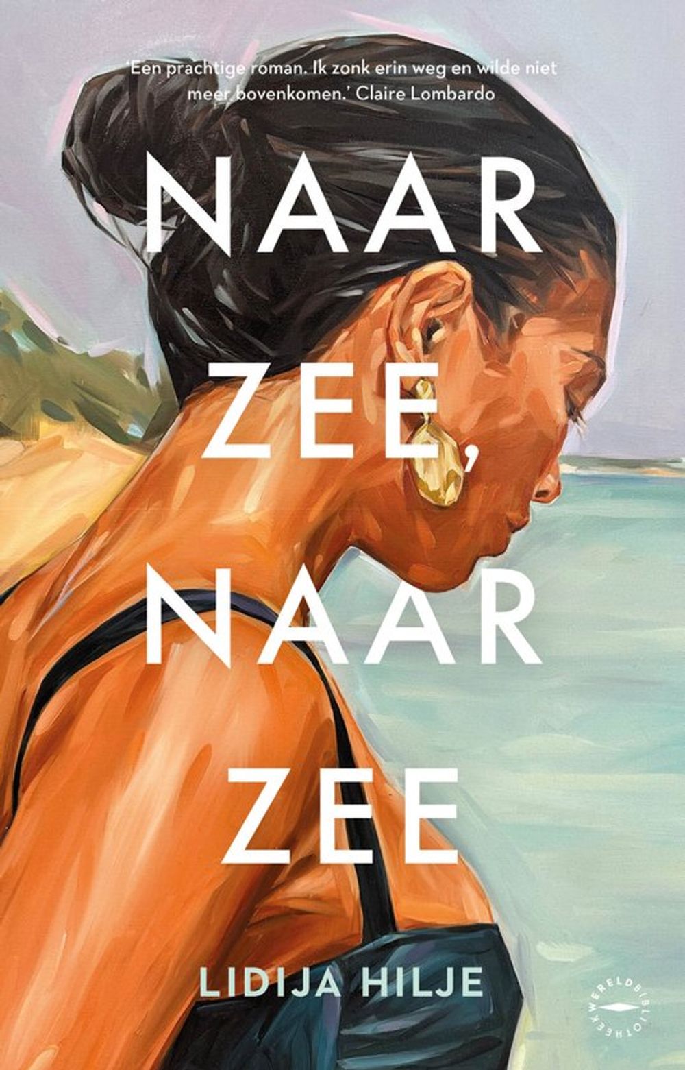 Boekomslag van 'Naar zee, naar zee' van Lidija Hilje 