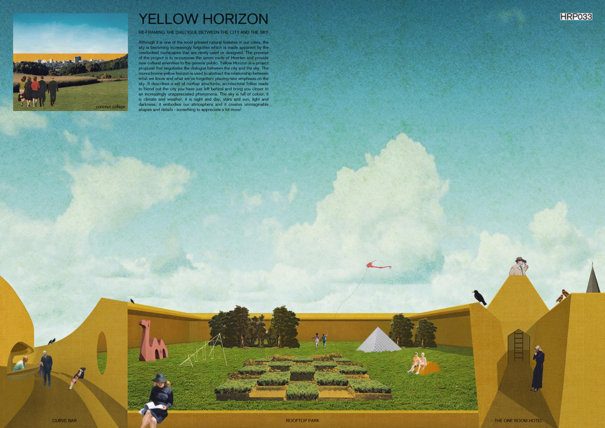 Rooftop 2019 Yellow Horizon 1