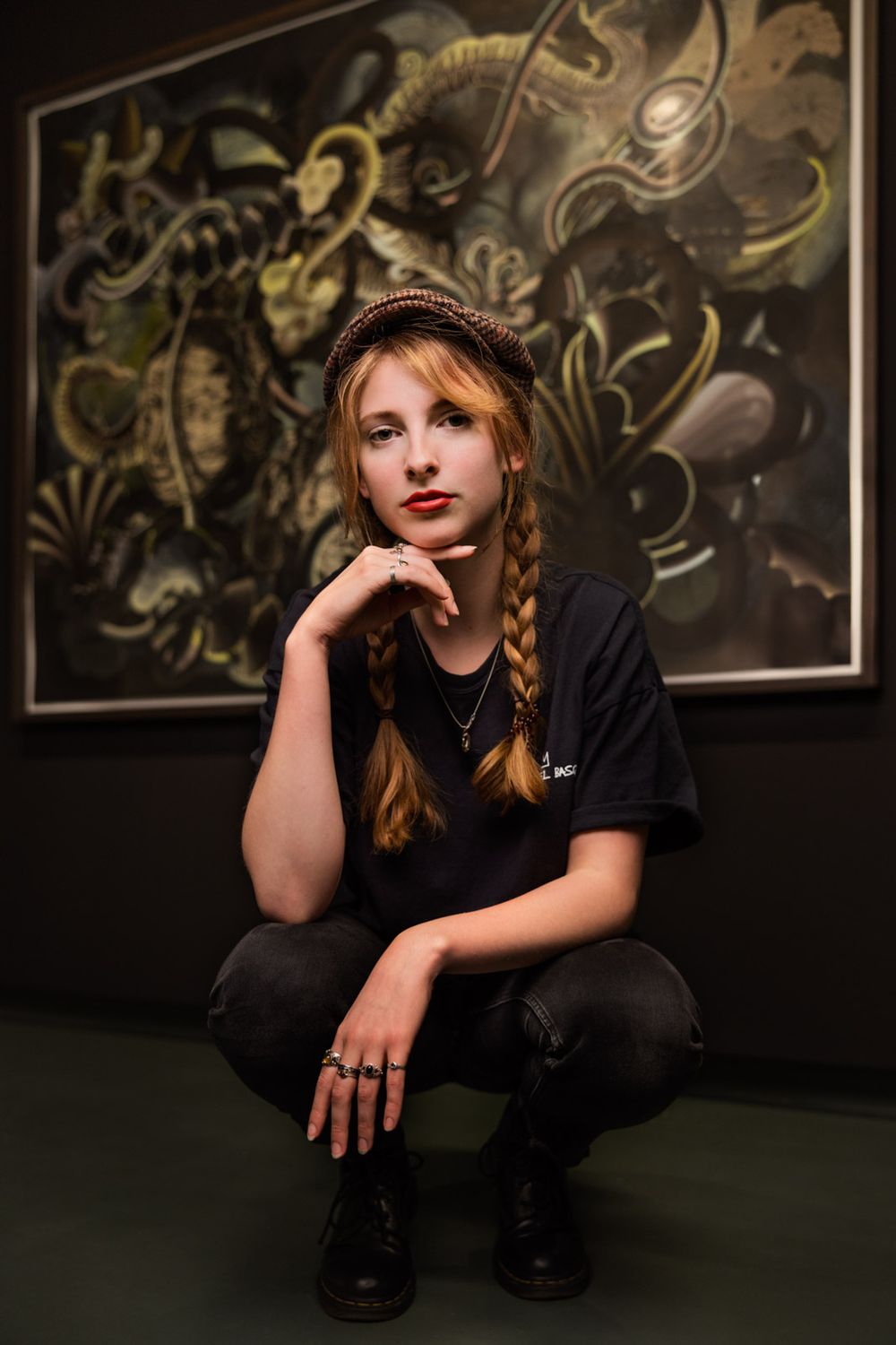 Portret van Vera.