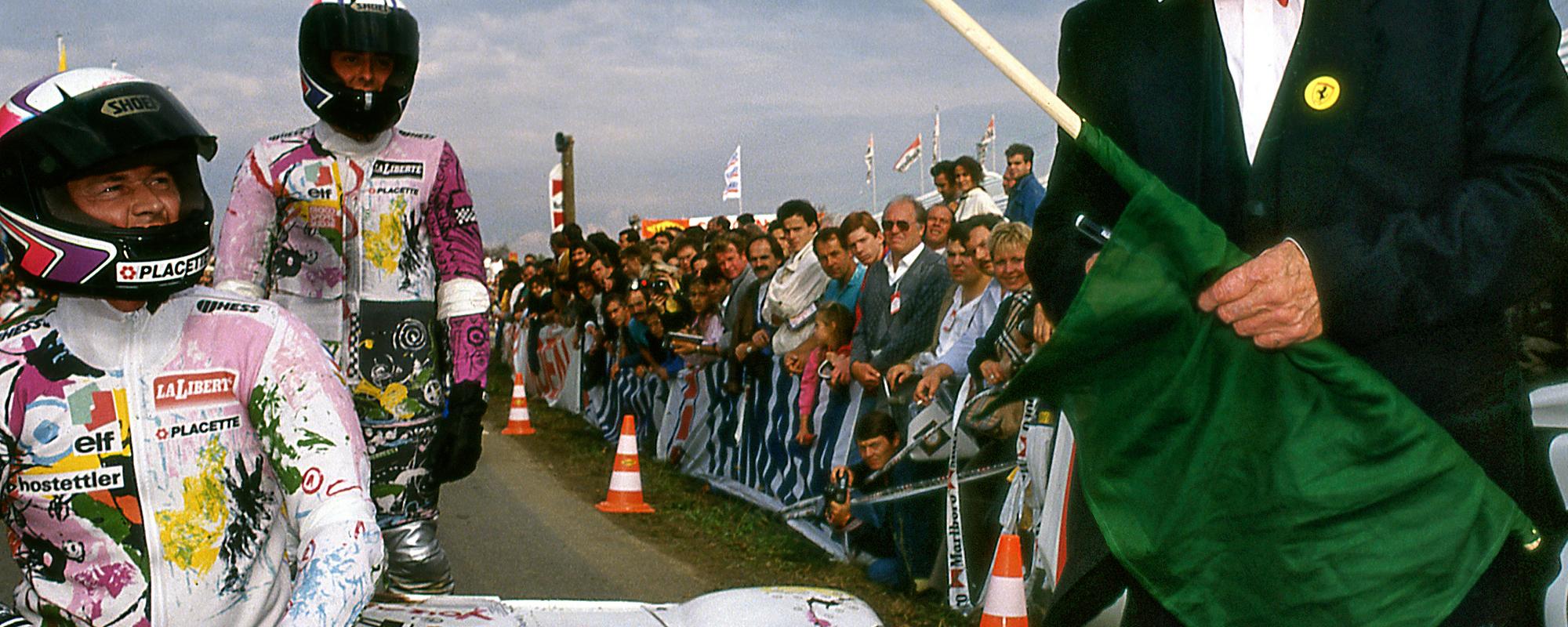 1. Jean Tinguely and Rene Progin, Grand Prix De Gollion, Switzerland 1990