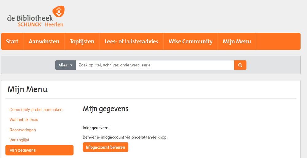 Gebruikersnaam Wijzigen Online Bieb Diensten