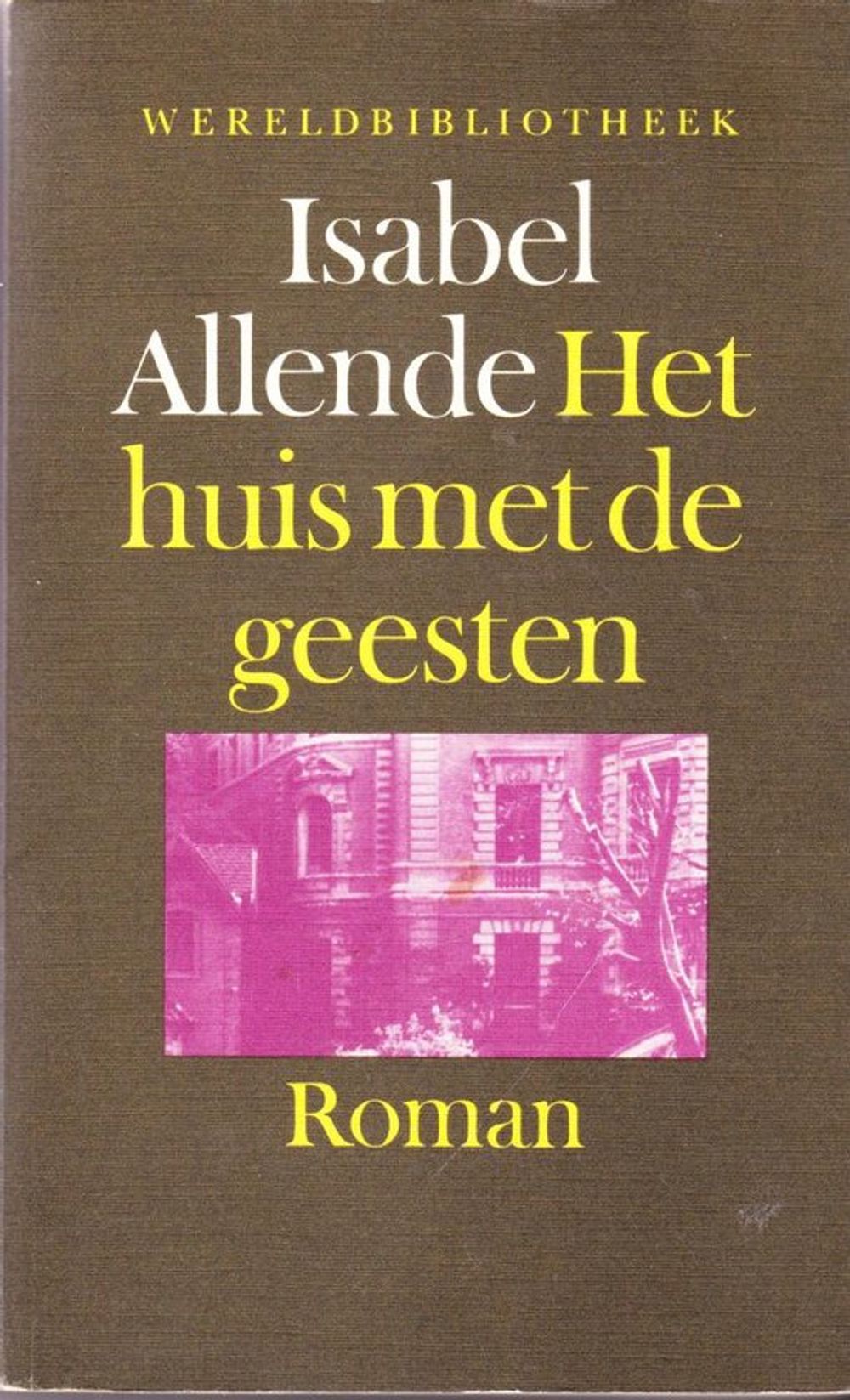 Boekcover 'Huis met de geesten' van Isabel Allende