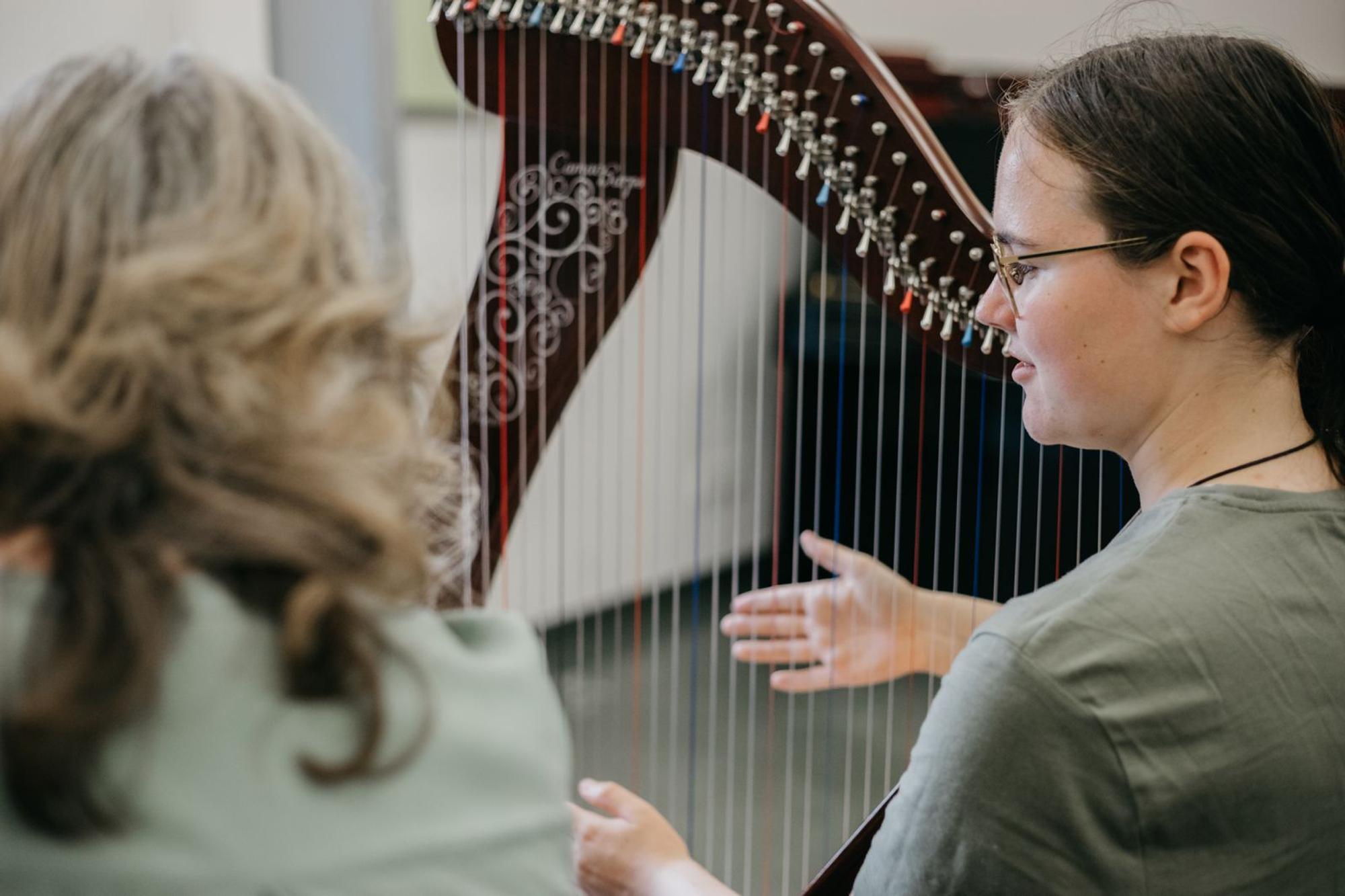 Schunck Muziek En Dans   Harp