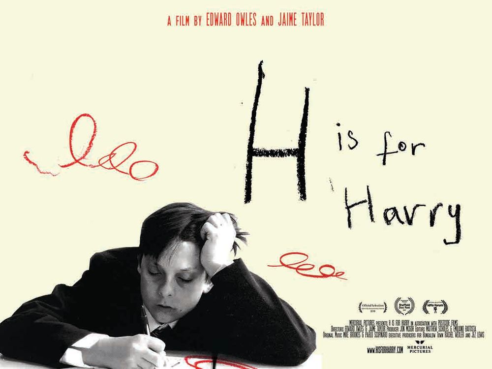 SCHUNCK week van lezen en Schrijven 2023 - film H is for Harry Poster