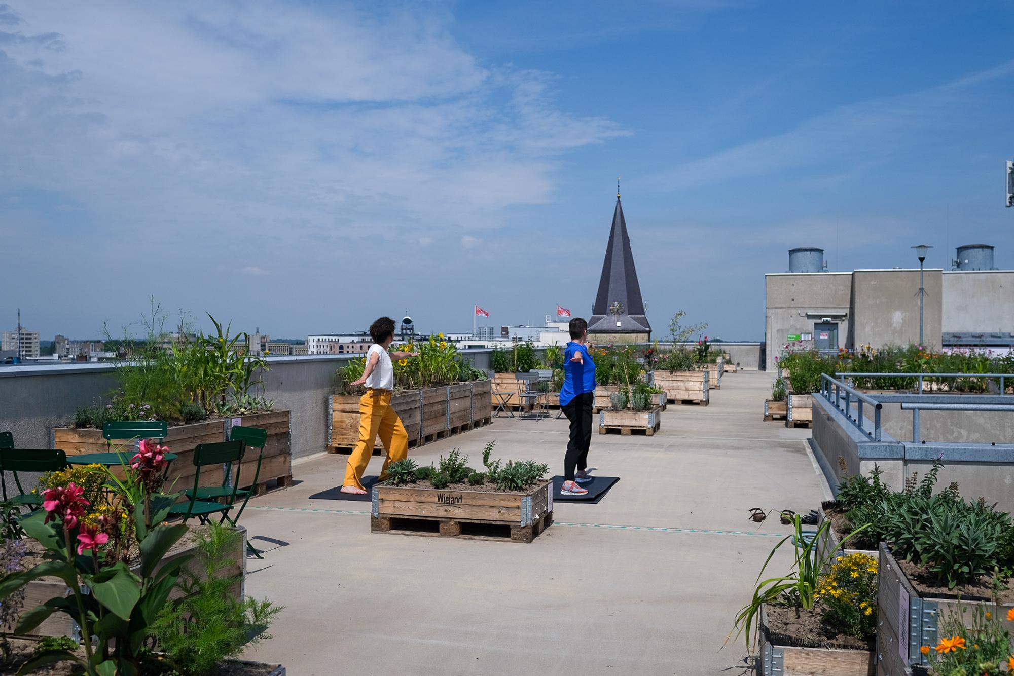 SCHUNCK Rooftop Yoga3