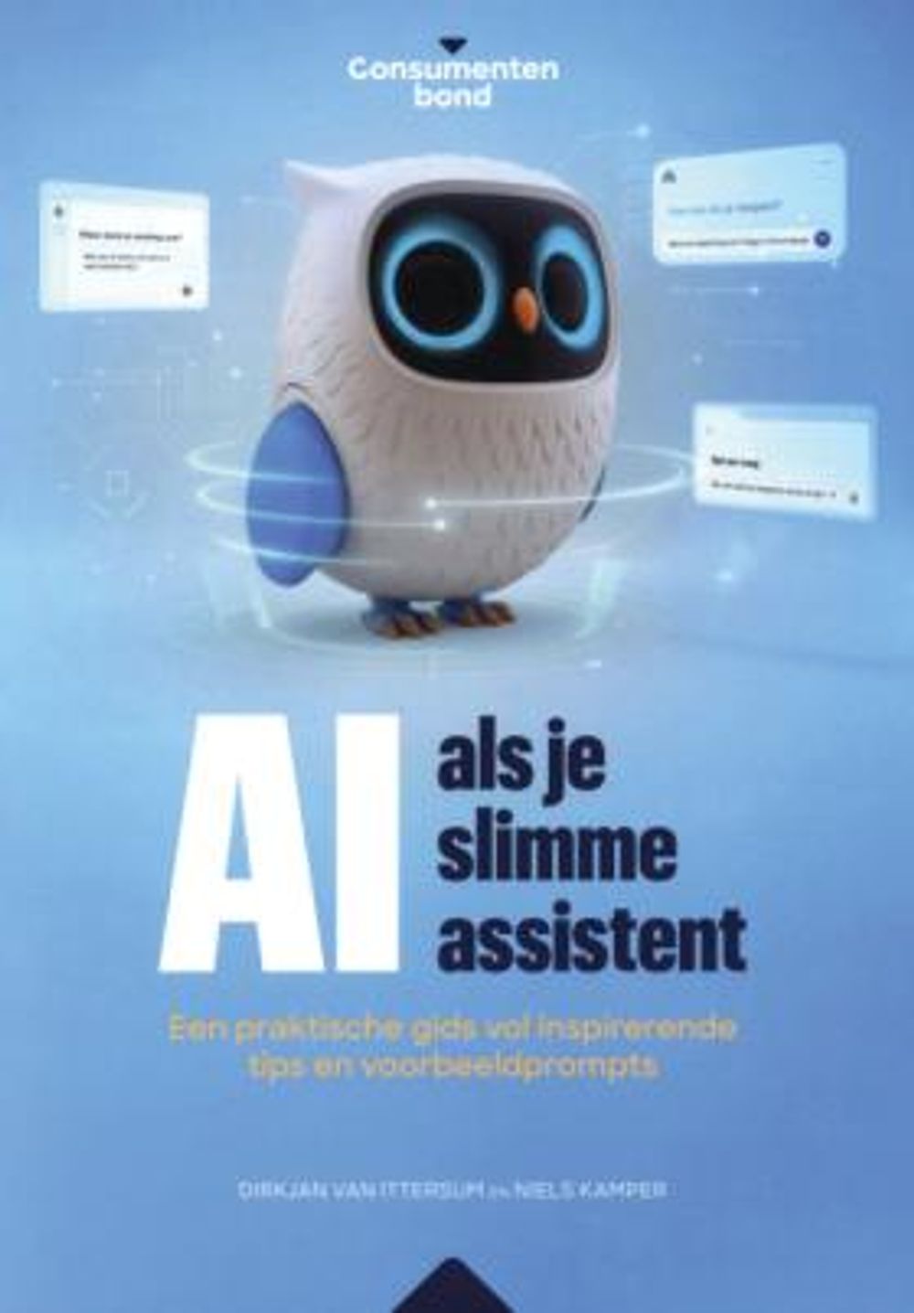 Boekcover 'AI als je slimme assistent' van Dirkjan van Ittersum  