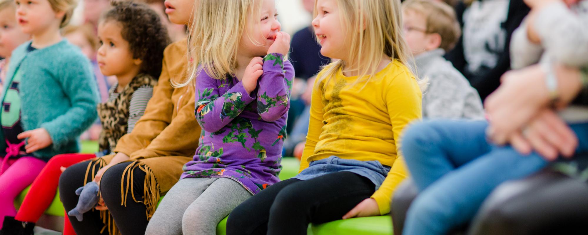 Voorlezen kinderen peuters bibliotheek SCHUNCK Voorstelling