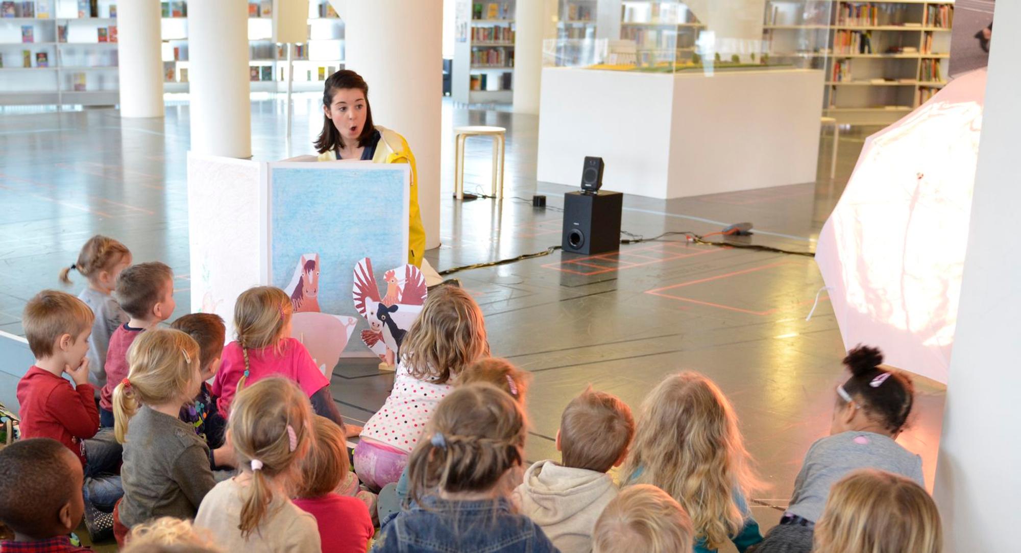 SCHUNCK Nationale Voorleesweken 2018 voorstelling peuters 