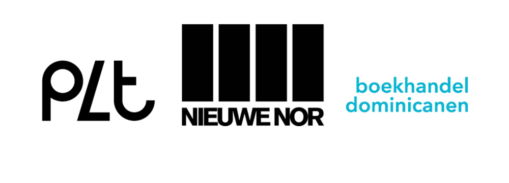 Logo's van PLT, Nieuwe Nor en Boekhandel Dominicanen