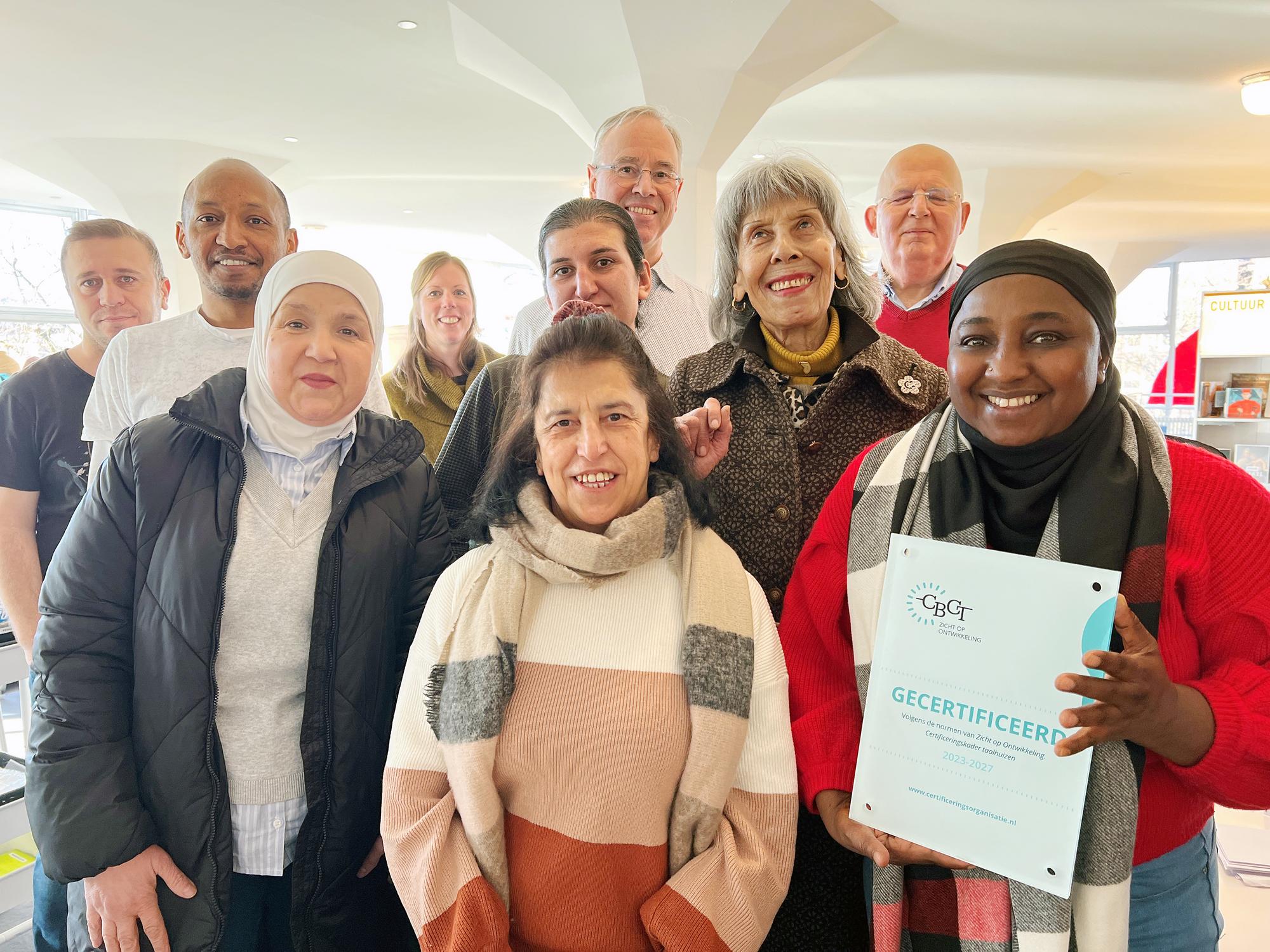 Certificering Taalhuis Schunck Bibliotheek