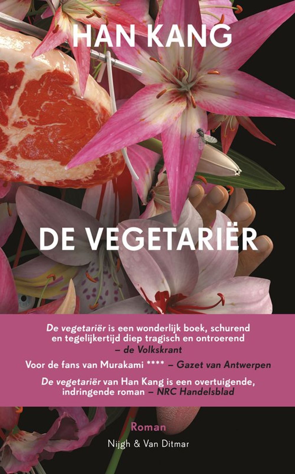 Boekcover 'De vegetariër' van Han Kang
